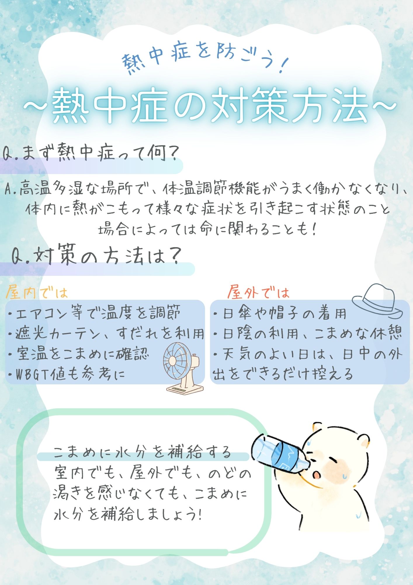 熱中症ポスター➁
